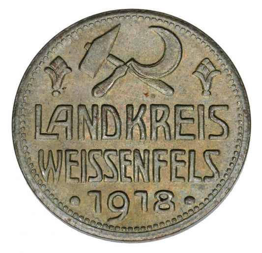 10 fenigów 1918 Weissenfels