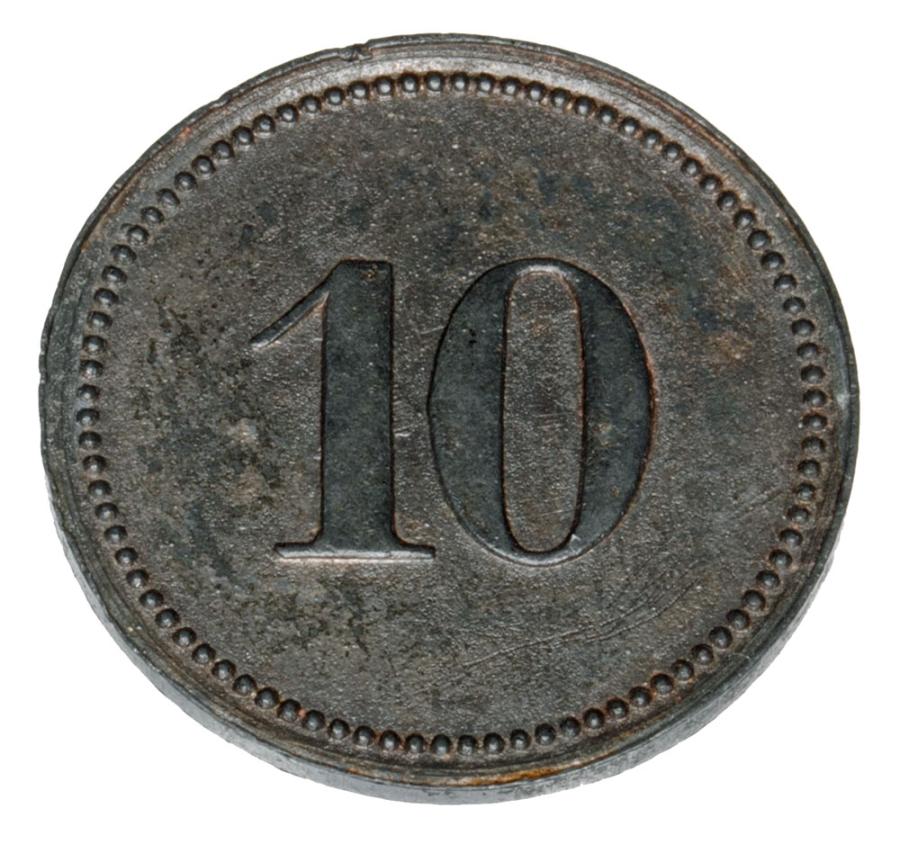 10 fenigów 1917 Alsfeld Hesja