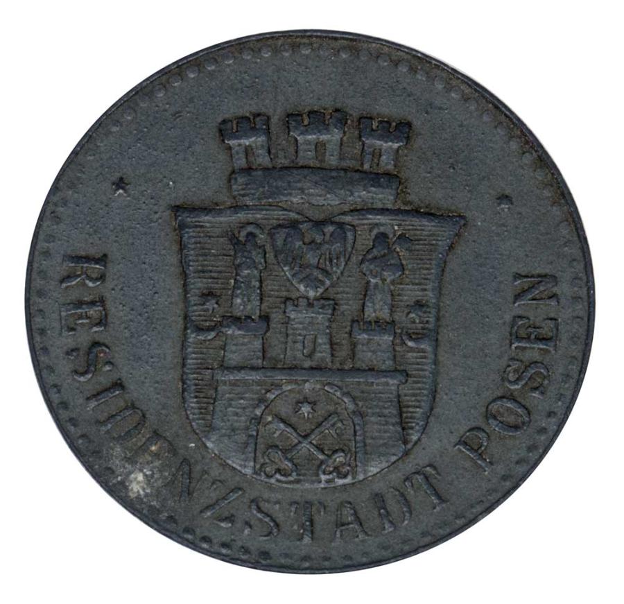10 fenigów 1917 Poznań Posen