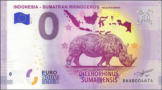 0 euro Indonesia - Sumatran rhinoceros 2019.3