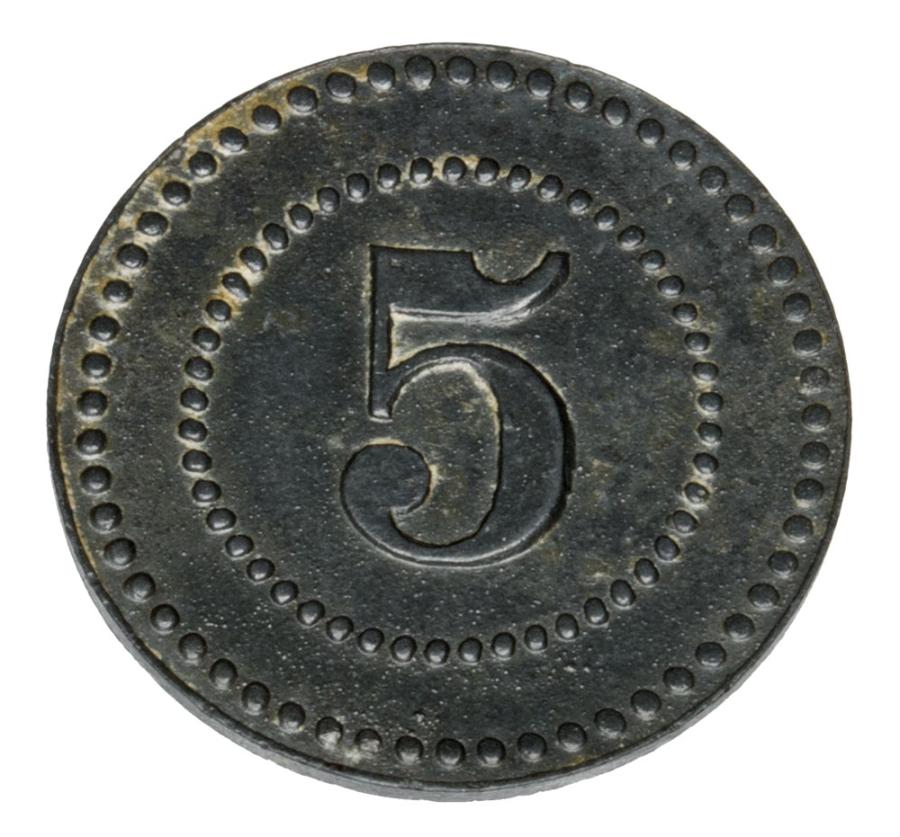 5 fenigów Langendreer Zeche Mansfeld
