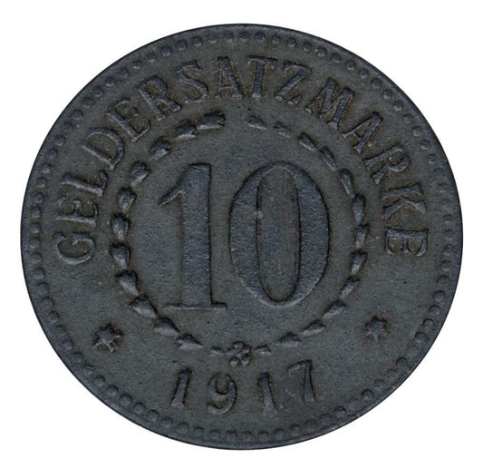 10 fenigów 1917 Poznań Posen