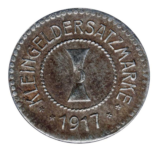 10 fenigów 1917 Niemcy Turyngia Muhlhausen
