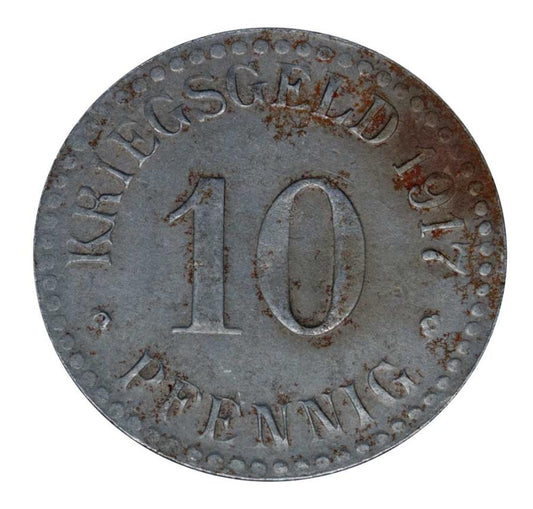10 fenigów 1917 Niemcy Cassel