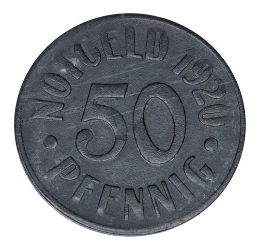 50 fenigów 1920 Niemcy Cassel